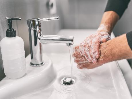 Richtiges Händewaschen in 5 Schritten